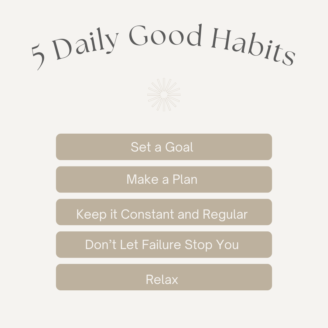 How To Adapt To Daily Habits In Five Steps!